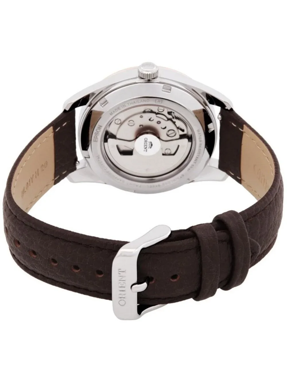 NWT Orient Contemporary Stretto Date Automatic Brown Dial Watch